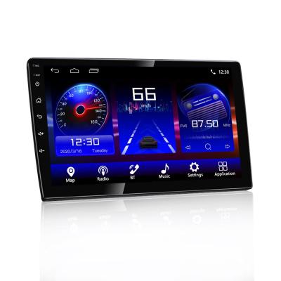 China Universal GPS Octa-Core 2Din Android 9 Inch Big Screen Auto Radio Car Stereo With BT DVD Player en venta