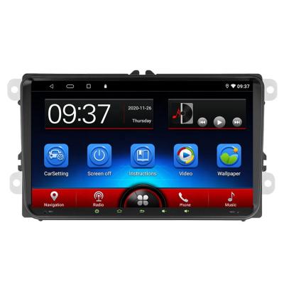 China 9inch 1+16G BT GPS Multiple Languages ​​For VW 2din Support Rear View Camera Car Player GPS Navigation for sale