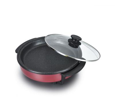 China Easily Cleaned Pizza Grill Pan With Customized Wholesale High Quality Nonstick Aluminum Electric Heat Lids 28 Control Square NC YC-116B-28; ZHE for sale