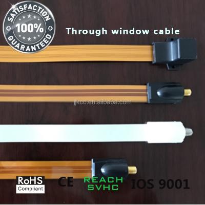 China For CATV Coaxial Cable Door Waterproof Flat Flexible Satellite TV Cable for sale