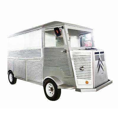 China Portable Outdoor Solar Powered Mobile Food Truck For Sale Ghana Europe for sale