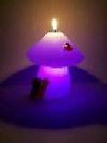 China Cute Mushroom LED color changing candle with 7 changing colors for sale