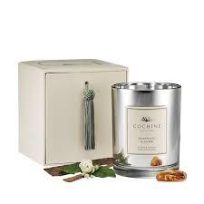 China 100% soy wax scented & silver glass candle with printing label and packed into gift box for sale