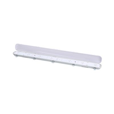 China Warehouse LED Tube Garage Parking Lot 85-265V 40W 1.2m 120lm/w Triproof Light Linear Tri-proof Fixture for sale