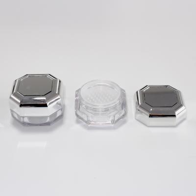 China Emily Cosmetic Loose Powder Case Customized To Make Up Clear Loose Powder Case 8g Plastic for sale