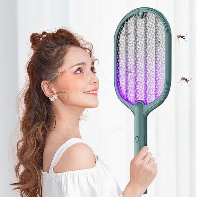 China Wholesale price insect fly killing racket viable rechargeable lightweight trapping swater bats electric mosquito killer for sale