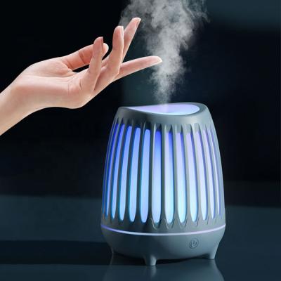 China Lightweight Smart Up/Portable OEM 400ml Electric Air Humidifier Light Up Essential Oils Diffuser Aromatherapy Machine for sale