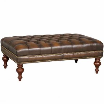 China French American Style Living Room Fashionable High End Button Bench for sale