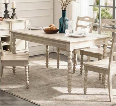 China French Furniture Custom American Restaurant High End Rectangular Table for sale