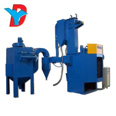 China Double Parts Small Size Cage Complex Descaling Machine / Shot Blasting Cleaning Machine / Abrator for sale