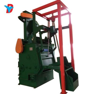 China Building Material Shops Automatic Loading And Unloading Crawler Shot Sandblaster Tumble Belt Shot Blasting Machine Abrator for sale