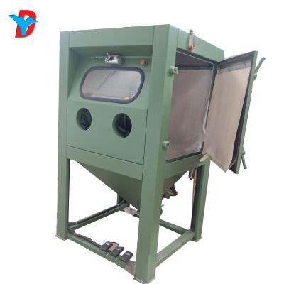 China Cleaning wet type surface ofcasting sand blasting device, water sand blating machine for sale