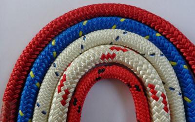 China Polyester Double Braided Rope for sale