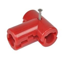 China Playground T Connector-Red-PA6 for sale