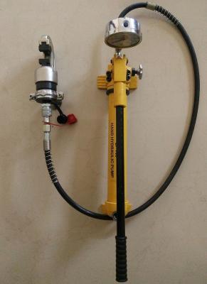 China Double Connector Crimping Tool-Hand Pump-A Cheap But  Effectivie way to make Playground Climbing Net for sale