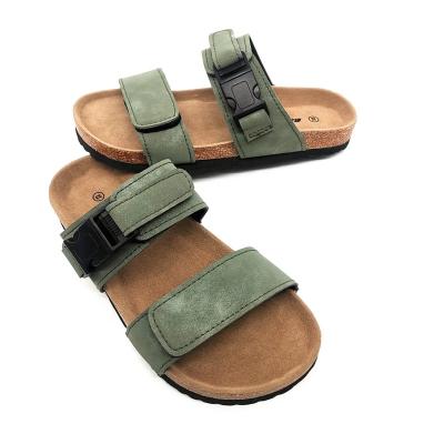 China ARCH BACK New Style Kids Kid Boy Cork Sandals With Adjustable Plastic Buckle for sale