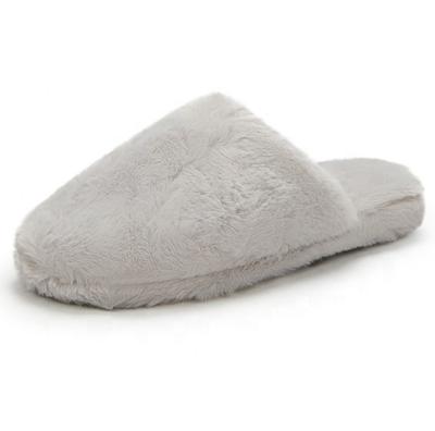 China 2021 Classic Women's Slip-On Shoe Lining Plush Lining Memory Foam Slippers Faux Fur Clogs Faux Fur Damping Damping for sale