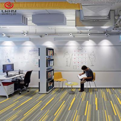 China Factory Washable Office Carpet Tiles OEM Commercial Hotel Carpets 50x50 Stain Resistant for sale