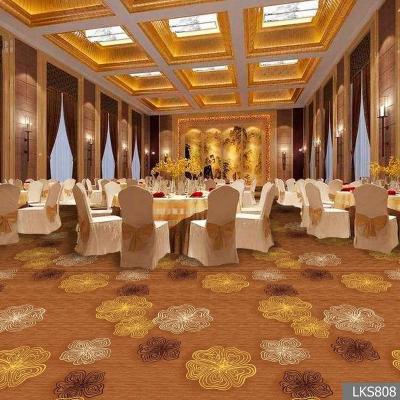 China New Launched Washable Customized Modern 3D Printed Wall To Wall Carpet Roll For Hotel Lobby Auditorium And Restaurant Use for sale