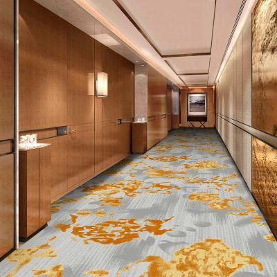 China 3d wall washable nylon material wall printed office home luxury living room rug floral design custom broadloom roll for sale