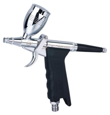 China SPRAY PAINT Dual Action Gravity Fed Spray Gun Used For Body Painting/Cake Decorating/Nail Painting Airbrush Gun for sale