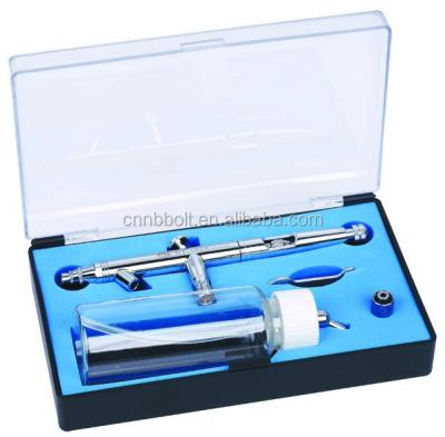 China SPRAY PAINT double action gravity fed airbrush used for car body painting/cake decorating/nail painting for sale