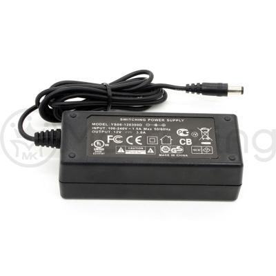 China ABS+PC Universal Input 12V 24V 2A 3A 4A 5A Desktop AC DC Power Supply Adapter for sale