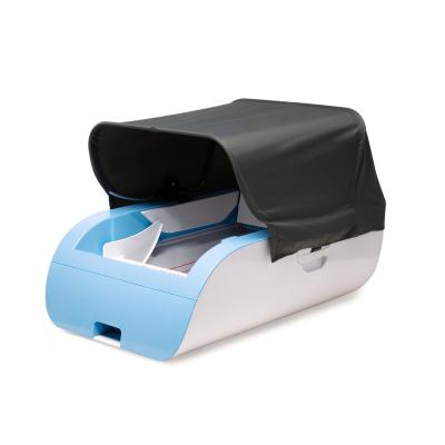 China Cat Toliet MA2-93 Mobile Phone Remote Control Outdoor Use Automatic Cat Litter Clean Box With Tent for sale