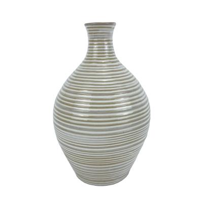 China Artistic/realistic ceramic vases for ceramic white vase home decor mini nordic ceramic vase for sale