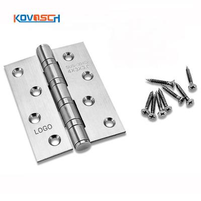 China Modern Custom Commercial Adjustable 3.5 Inch Size Stainless Steel Window And Door Hinges for sale