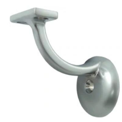 China Modern Wholesale High Quality Conventional Extended Zinc Alloy Handrail 3-1/8-Inch Bracket for sale