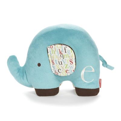 China New Arrival Plush Elephant Shaped Plush Baby Sleeping Head Pillow Plush Elephant Pillow Toy for sale