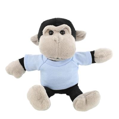 China 2022 Custom Stuffed Soft Plush Monkey Toy For Kids Plush Monkey With T Shirt for sale