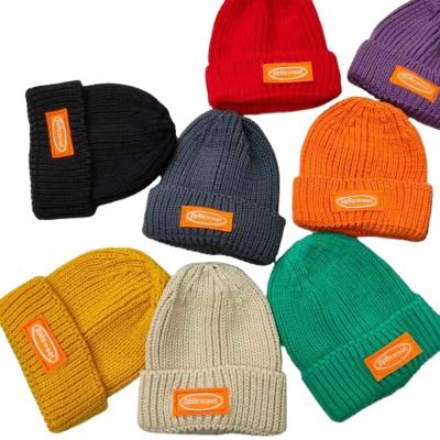 China COMMON Beanies /Wholesale Acrylic Knitted Beanie Hat /Custom Beanie Hats Winter Knitted Hat for sale