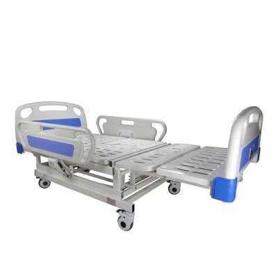 China Hospital New Arrival 2 Function Medical Bed Professional Mobile Nursing Hospital Beds With Matress for sale