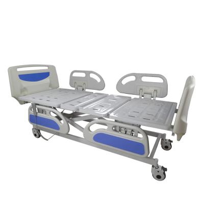 China Medical Equipment ABS Steel Main Board Hot Selling Electric Triple Function Hospital Bed For Clinic And Hospital Use for sale