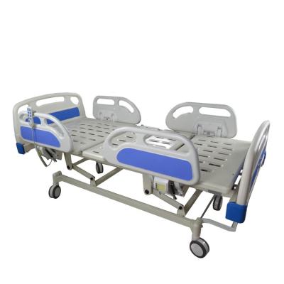 China Medical Equipment ABS Steel Main Board Hot Selling Electric Triple Function Hospital Bed For Clinic And Hospital Use for sale