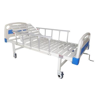 China KL-HLC1d Steel Cheap Medical Equipment ICU Multifunctional Patient Manual Hospital Bed for sale