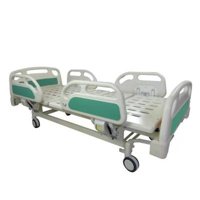 China Metal Factory wholesale ABS manual two-function nursing bed multi-function medical bed elderly patient hospital bed for sale