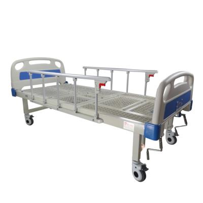 China Modern Metal Equipment New Hospital Bed Durable Multifunctional Manual Hospital Nursing Bed for sale