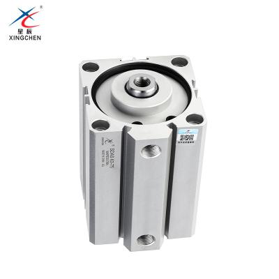 China Garment Shops Pneumatic Compact Cylinder SDAS50/80/100-15-20X25X30* Wall Cylinder SDAS Thin Piston Internal Tooth 35X45S Internal Tooth for sale