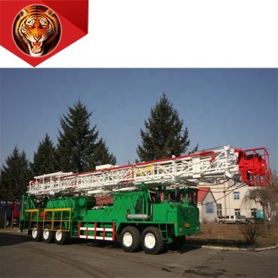 China 44.5m Tigerrig Product Oilfield Equipment ZJ50 3150CZ High-end Truck-mounted Low Temperature Drilling Rig for sale