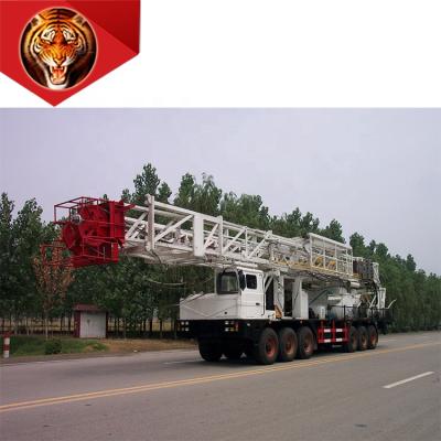 China 44.5m Tiger Rig Excellent Performance ZJ70 4500CZ Low Temperature Truck Mounted Rig for sale