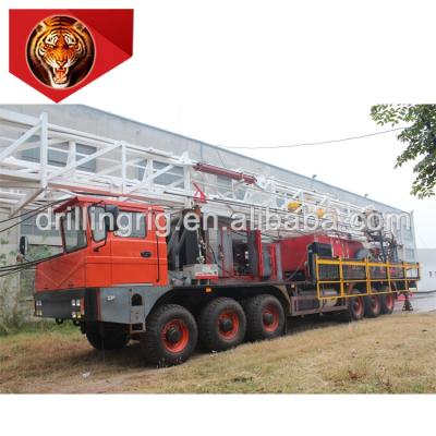 China Well Drilling Tigerrig 60yr Fabricate Experience API ZJ40 2250CT Oilfield Trailer Drilling Rig for sale