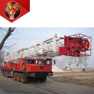 China 35102 Tigerrig manufacture long history XJ1350 workover land oilfiel drilling rig for sale