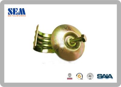 China Galvanized Golden Scaffolding Clamps with Limpet 2.5mm Thickness for sale