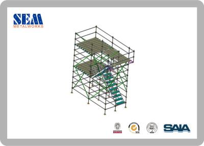 China Inmersión caliente de la alta del edificio del anillo de la cerradura del andamio etapa rápida de los sistemas galvanizada en venta