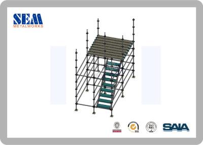 China Horizontal galvanizado frio do sistema do andaime de Ringlock da construção à venda