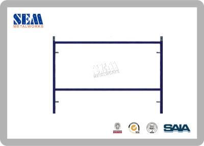 China Hot Dip Galvanized layher Scaffolding Frames With Q345 / Q235 for sale