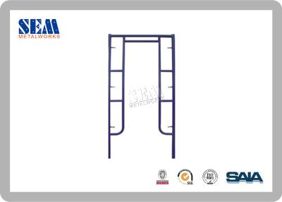 China Marco pintado del andamio de la galvanización con el tubo del acero de Q345A en venta